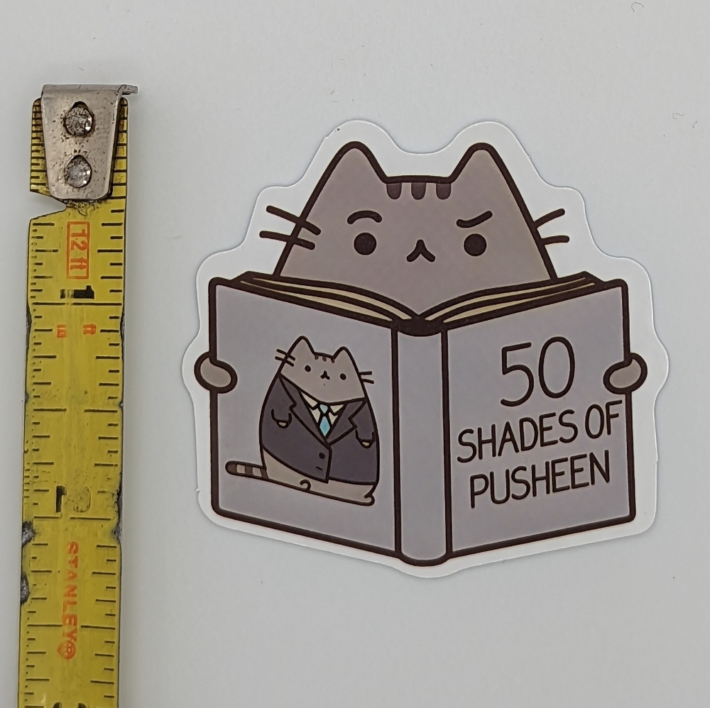 Pusheen Cat Sticker - Picture 2 of 2